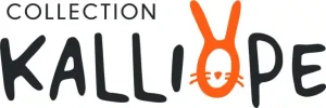 Logo collection Kalliopé. Un lapin est représenté dans la lettre O